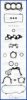 DAIHA 0411187273000 Full Gasket Set, engine